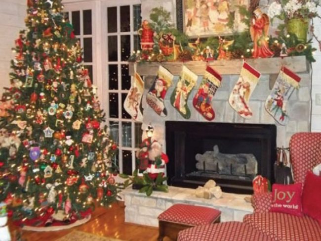 christmas-through-the-years Christmas stockings