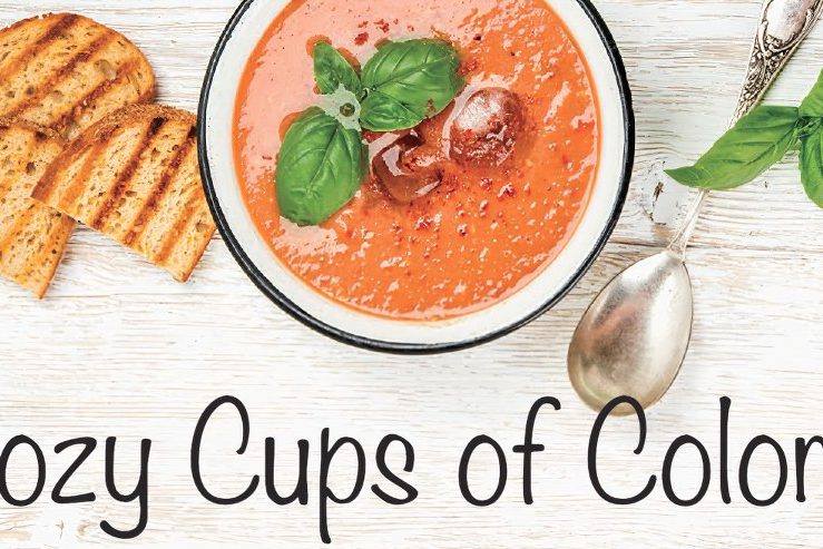 tomato basil soup with pearl couscous