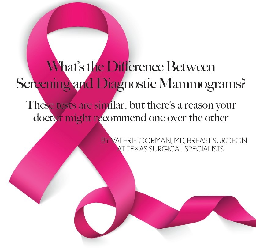 Whats The Difference Between Screening And Diagnostic Mammograms